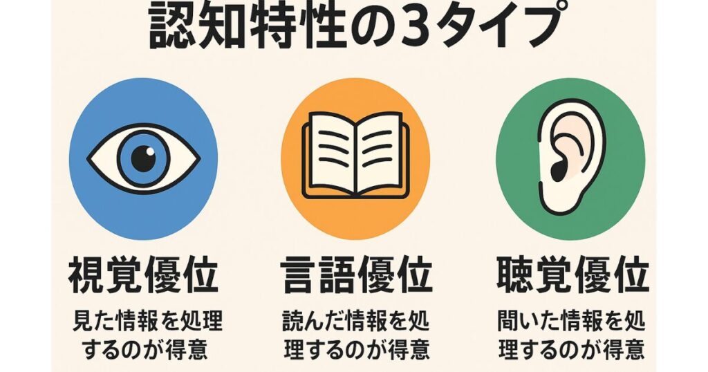 認知特性3タイプ